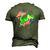 Patriotic Dinosaur Fireworks &8211 Usa American Flag 4Th Of July Men's 3D T-Shirt Back Print Army Green