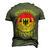 Retro Prost  Men Women German Eagle Vintage Oktoberfest  Men's T-shirt 3D Print Graphic Crewneck Short Sleeve Back Print Army Green
