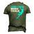 Rock Climbing Climber Less Talk More Chalk Men's 3D T-Shirt Back Print Army Green