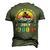 Vintage 18Th Birthday Awesome Since July 2004 Epic Legend Men's 3D T-shirt Back Print Army Green