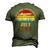 Vintage 55Th Birthday Awesome Since July 1967 Epic Legend Men's 3D T-shirt Back Print Army Green