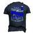 Als Awareness Support Als Fighter Als Warrior Als Men's 3D T-Shirt Back Print Navy Blue