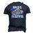 Mens Bald Is Beautiful July 4Th Eagle Patriotic American Vintage Men's 3D T-Shirt Back Print Navy Blue
