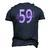 Beautiful 59Th Birthday Apparel For Woman 59 Years Old Men's 3D T-Shirt Back Print Navy Blue