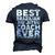 Best Coach Ever And Bought Me This Jiu Jitsu Coach Men's 3D T-shirt Back Print Navy Blue