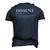 Definition Of Dissent Differ In Opinion Or Sentiment Men's 3D T-Shirt Back Print Navy Blue