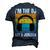Im The Dj Not A Jukebox Deejay Discjockey Men's 3D T-shirt Back Print Navy Blue