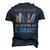 Funny Book Lover When In Doubt Go To The Library  Men's 3D Print Graphic Crewneck Short Sleeve T-shirt Navy Blue