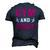 Gym And Tonic Workout Exercise Training Men's 3D T-Shirt Back Print Navy Blue