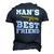 Mans Best Friend V2 Men's 3D T-shirt Back Print Navy Blue
