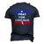 Nice Pray For Chicago Chicao Shooting Men's 3D T-shirt Back Print Navy Blue