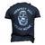 Respect All - Fear None Men's 3D T-shirt Back Print Navy Blue