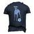 Soccer Idea Fans- Sporty Dog Coach Hound Men's 3D T-Shirt Back Print Navy Blue