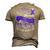 Als Awareness Support Als Fighter Als Warrior Als Men's 3D T-Shirt Back Print Khaki