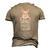 All Animals Are Equal Some Animals Are More Equal Men's 3D T-Shirt Back Print Khaki