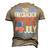This Firecracker Was Born On 4Th Of July Birthday Patriotic Men's 3D T-shirt Back Print Khaki