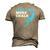 Rock Climbing Climber Less Talk More Chalk Men's 3D T-Shirt Back Print Khaki
