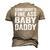 Somebodys Fine Ass Baby Daddy Men's 3D T-shirt Back Print Khaki