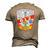 Uss Guardfish Ssn-612 United States Navy Men's 3D T-Shirt Back Print Khaki