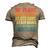 Vintage 90 Years Of Being Awesome Unique 90Th Birthday Men's 3D T-shirt Back Print Khaki