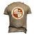 Washington Commanders Football Lovers Men's 3D T-Shirt Back Print Khaki