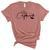 Dibs On The Captain  Women's Short Sleeve T-shirt Unisex Crewneck Soft Tee Heather Mauve