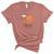 I Love Fall Most Of All Coffee Pumpkin Women's Short Sleeve T-shirt Unisex Crewneck Soft Tee Heather Mauve