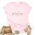 Funny Thanksgiving It Is All Gravy Baby Women's Short Sleeve T-shirt Unisex Crewneck Soft Tee Light Pink