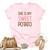 Retro Thanksgiving She Is My Sweet Potato Women's Short Sleeve T-shirt Unisex Crewneck Soft Tee Light Pink