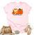 Sweater Weather Pumpkin Pie Fall Season Women's Short Sleeve T-shirt Unisex Crewneck Soft Tee Light Pink