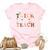 Trick Or Teach Cute Halloween Costume School Teacher Unisex Crewneck Soft Tee Light Pink