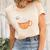 Fall Retro Cozy Up Thanksgiving Quotes Autumn Season Women's Short Sleeve T-shirt Unisex Crewneck Soft Tee Natural
