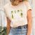 Gardening Stay At Home Plant Dad Idea Gift Women's Short Sleeve T-shirt Unisex Crewneck Soft Tee Natural