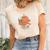 I Love Fall Most Of All Coffee Pumpkin Women's Short Sleeve T-shirt Unisex Crewneck Soft Tee Natural
