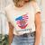 Patriot Day 911 We Will Never Forget Tshirtall Gave Some Some Gave All Patriot Women's Short Sleeve T-shirt Unisex Crewneck Soft Tee Natural