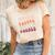 Retro Thanksgiving Gobble Gobble Gobble Women's Short Sleeve T-shirt Unisex Crewneck Soft Tee Natural