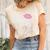 Sassy And Fabulous At 24 24Th Pink Crown Lips Women Birthday Unisex Crewneck Soft Tee Natural