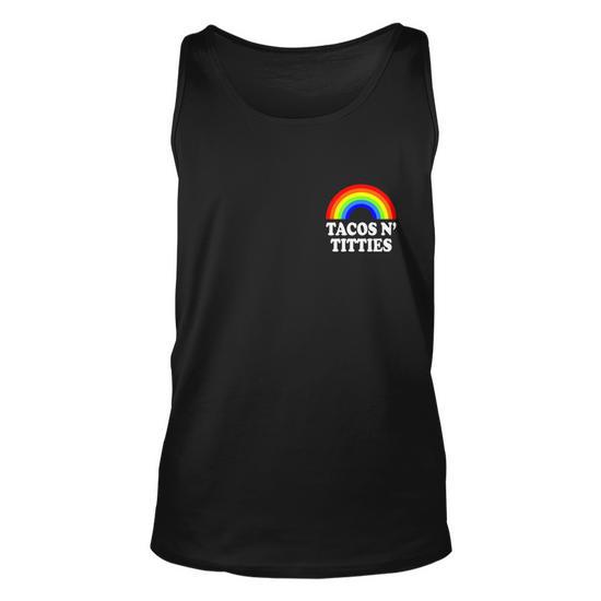 Women's Rainbow Pride Tank Top – Funny LGBT Graphic Tee, Soft Cropped Fit For Pride Festivals & Celebrations