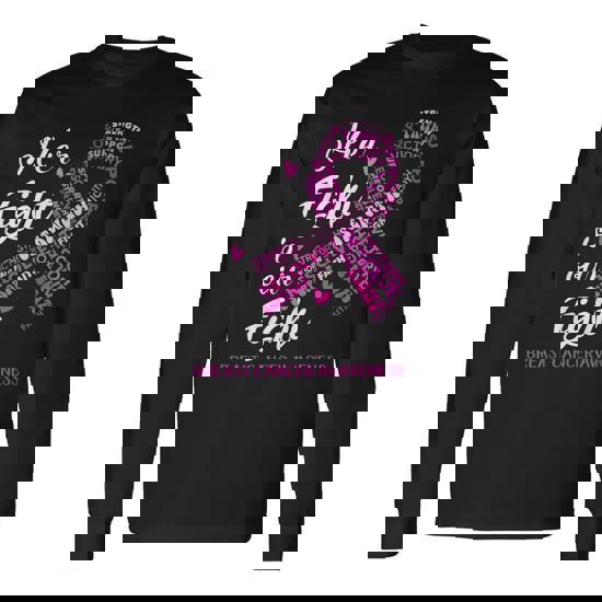 Her Fight Is My Fight T-Shirt For Men Breast Cancer Support Her Fight Is My Fight T-Shirt For Men Breast Cancer Support