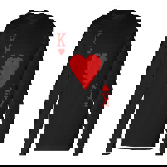 Valentine's Day Double Heart T-Shirt - Buffalo Plaid Long Sleeve V-Neck Top For Women