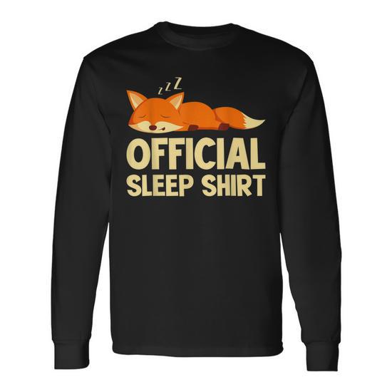 Long sleeve sleep t shirt sale