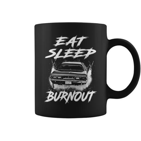 Eat Sleep Burnout Coffee Mug - Seseable