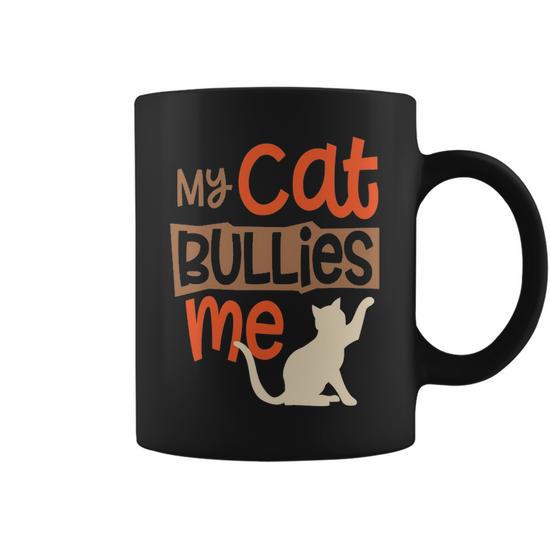 Bully’s Black shops Cat Mug