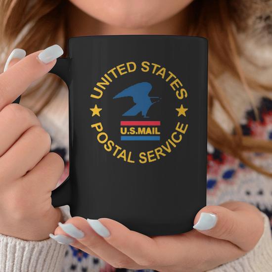 United States Postal Service US Mail V2 Coffee Mug, Funny Coffee Mugs