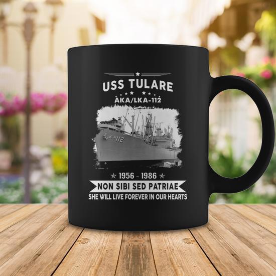 Uss Tulare Lka 112 Aka Coffee Mug - Monsterry
