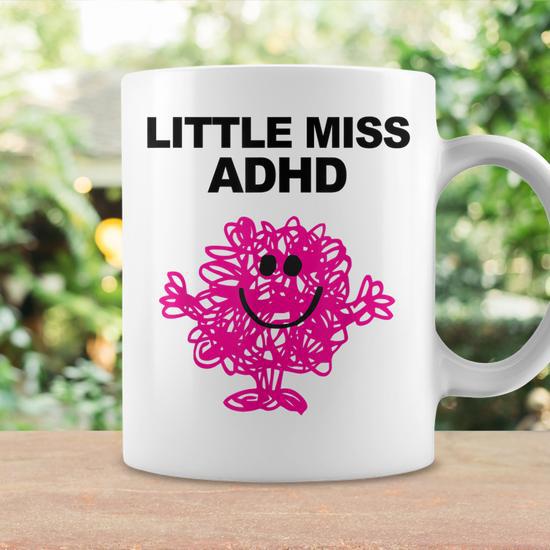 Little Miss Adhd Funny Apparel Coffee Mug - Thegiftio