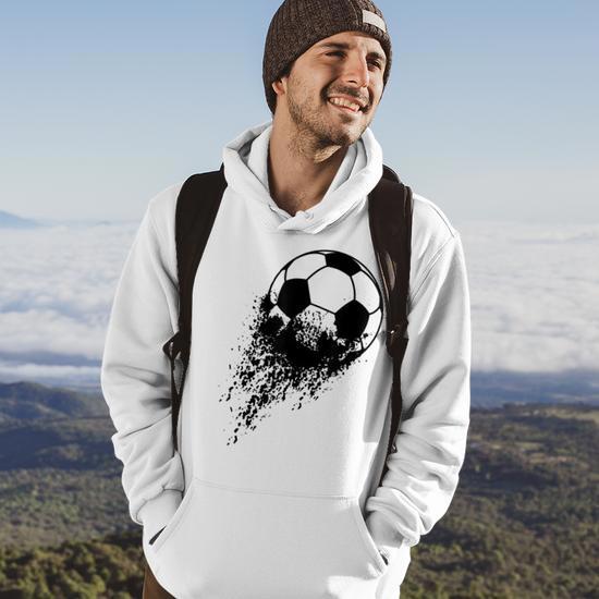 Soccer Player Sports Vintage Men Boys Soccer Men Hoodie Thegiftio UK