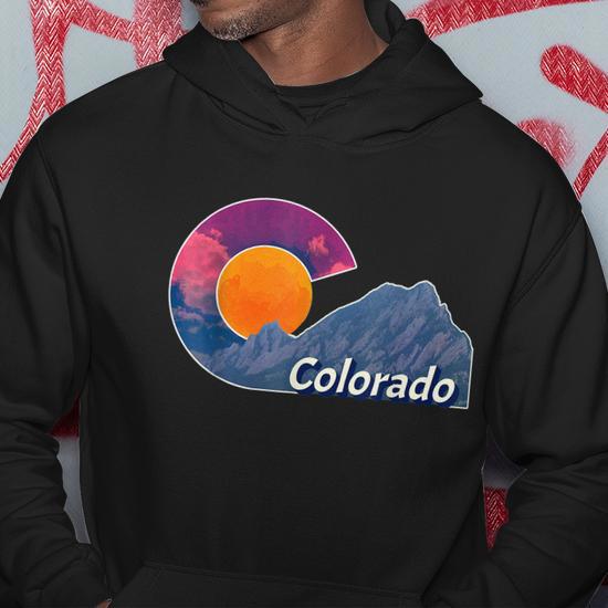 Colorado high quality Unisex Hoodie, Colorado Gifts