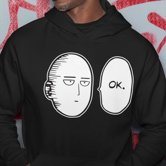 Op Man Saitama Ok Hoodie - Monsterry