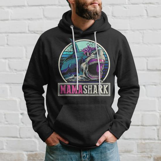 Mama shark hoodie online